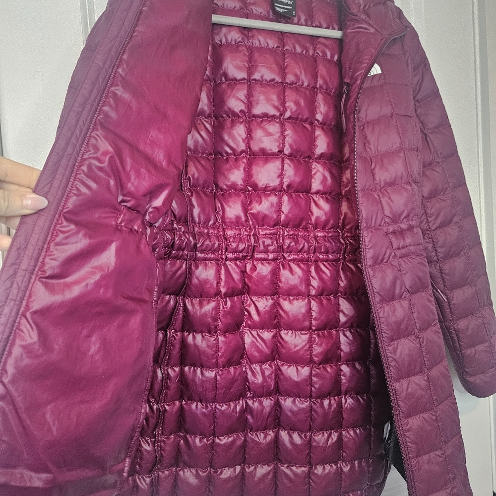 The North Face Thermoball Eco Parka Thigh-length Fitted Quilted Puffer Coat S - Picture 9 of 15